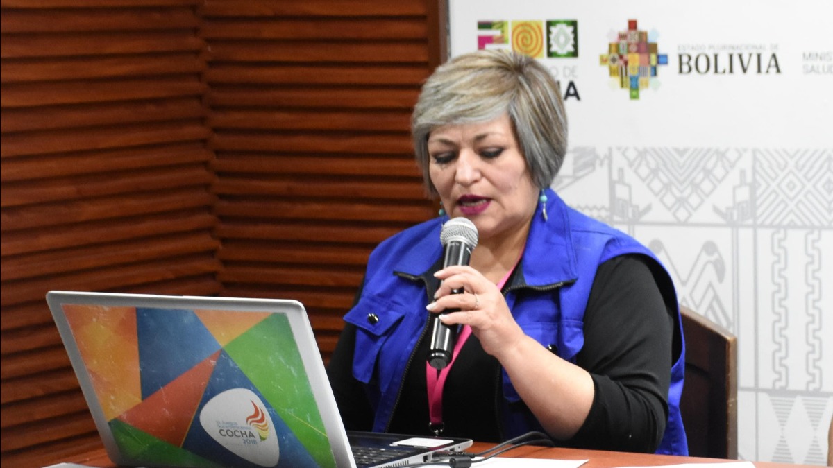 Roxana Salamanca, jefa de la Unidad de Prevención y Control de Enfermedades del Ministerio de Salud. Foto: Internet