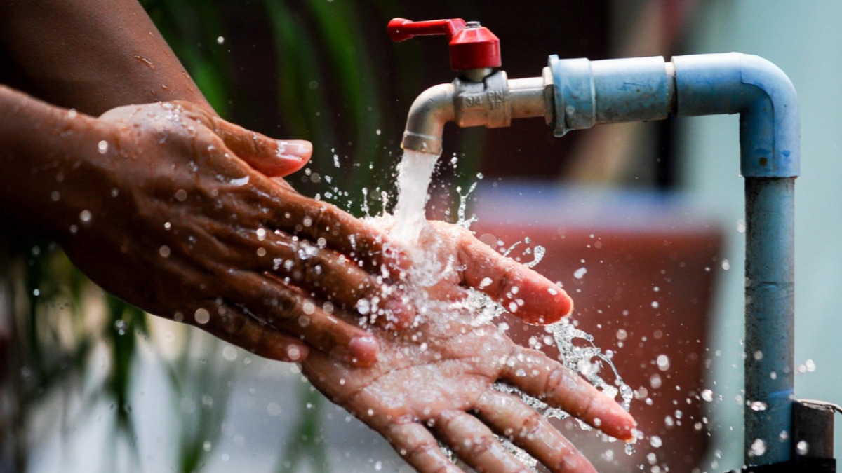 Un grifo de agua potable.