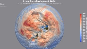 El agujero de ozono en la Antártida se abre más tarde de lo previsto