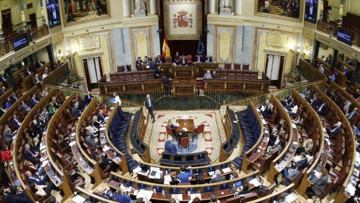 El congreso de España.