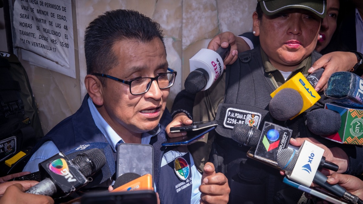 El Defensor del Pueblo, Pedro Callisaya. Foto: DP