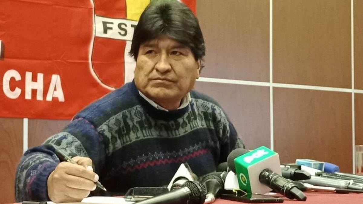 El expresidente Evo Morales. Foto: ABI