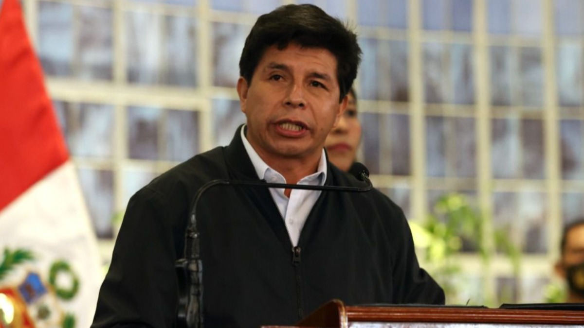 El expresidente peruano Pedro Castillo.