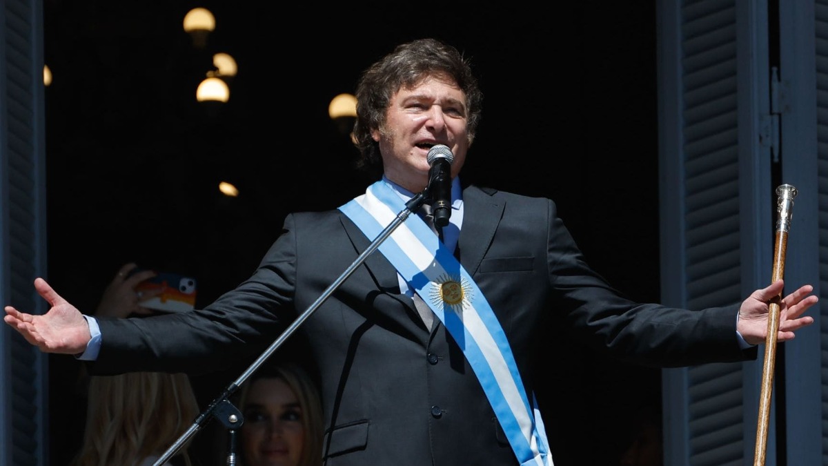 El presidente argentino, Javier Milei.