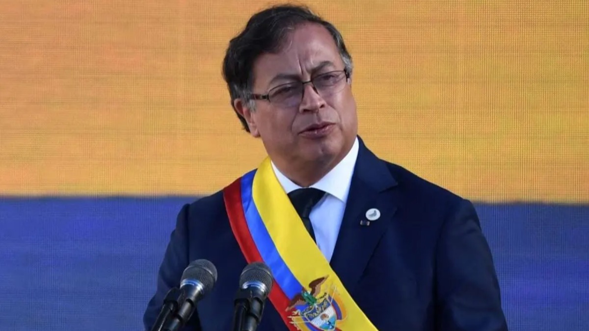 El presidente de Colombia, Gustavo Petro.