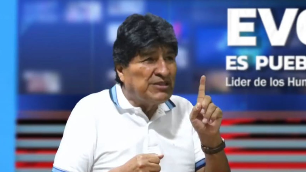 Expresidente Evo Morales en RKC. Foto: Captura