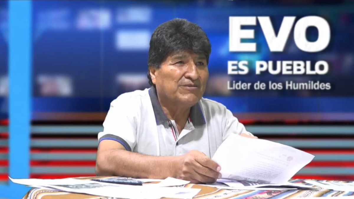 Expresidente Evo Morales. Foto: Captura