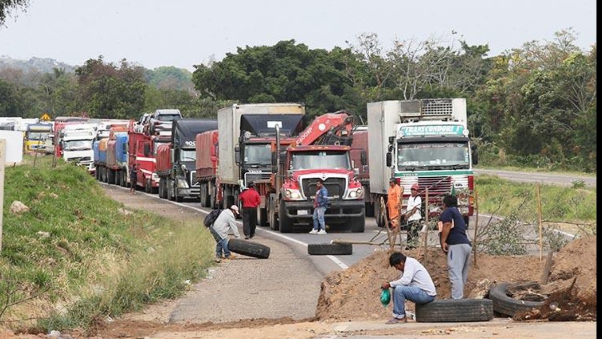 Imagen de un punto de bloque realizado en 2023. Foto: El Deber