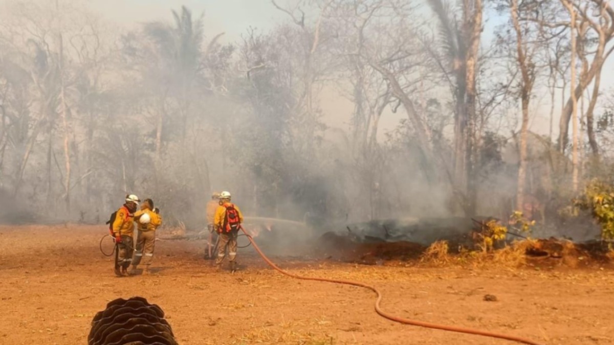 Incendios en el oriente del país.