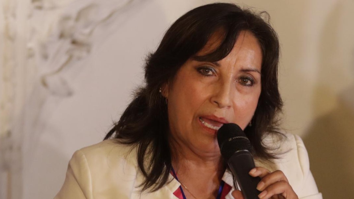 La presidenta de Perú, Dina Boluarte.