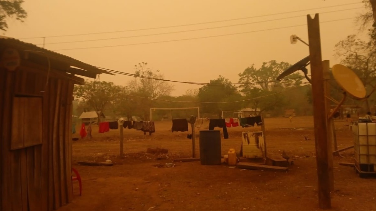 La TCO Monte Verde es una de las regiones más afectadas por el fuego. Foto: Radio Chiquitanía.