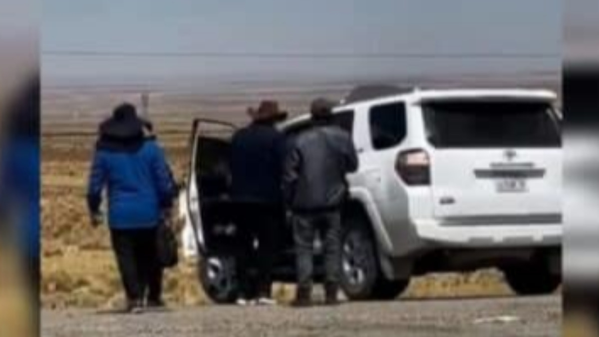 La vagoneta Toyota 4Runner que uso el expresidente Evo Morales. Foto: DTV