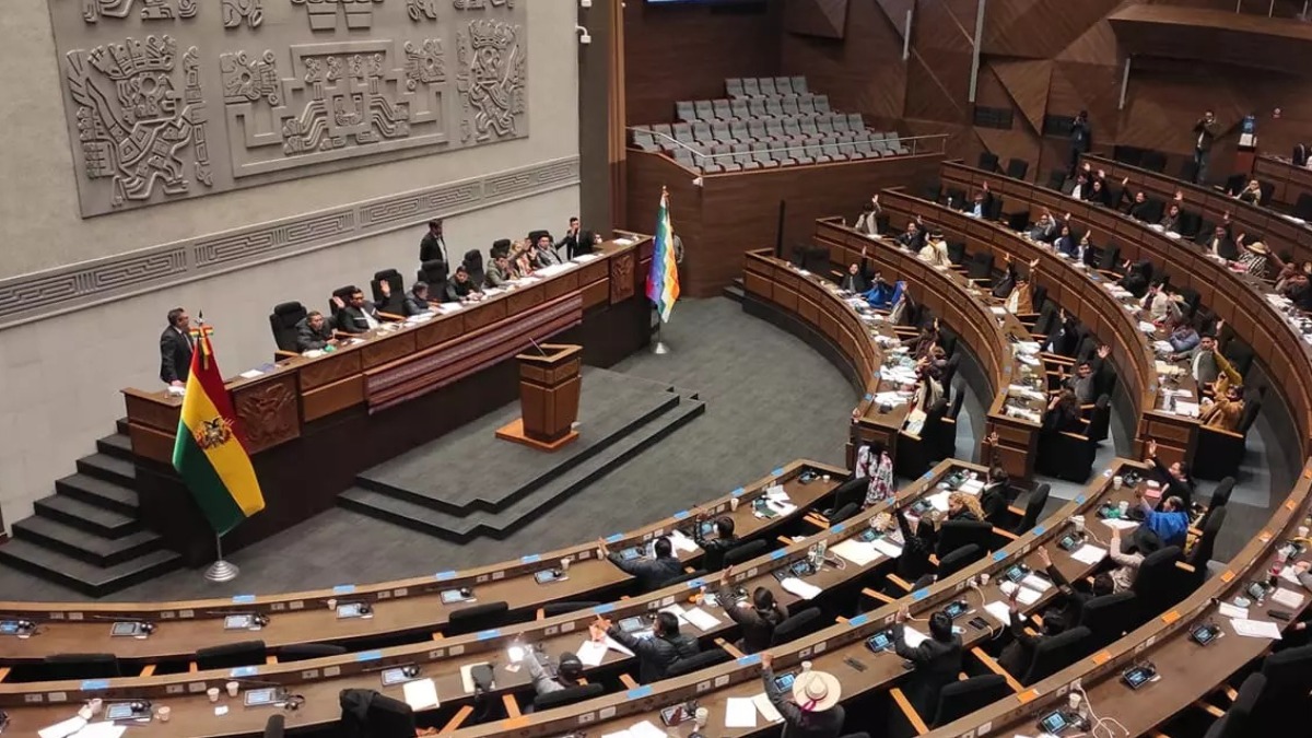 Legislativo boliviano. Foto: Cámara Baja