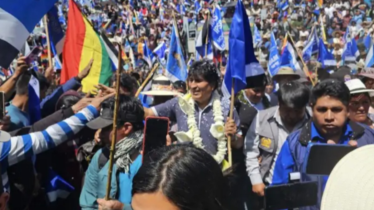 Marcha del Movimiento Al Socialismo. Foto: Internet