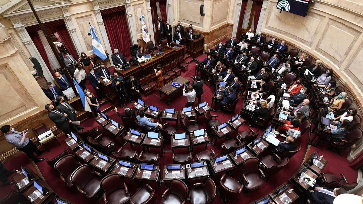 Senado de la Argentina.