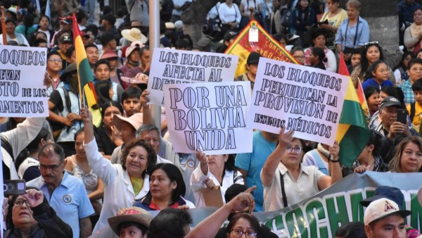 Cabildo en Cochabamba. Foto: RRSS