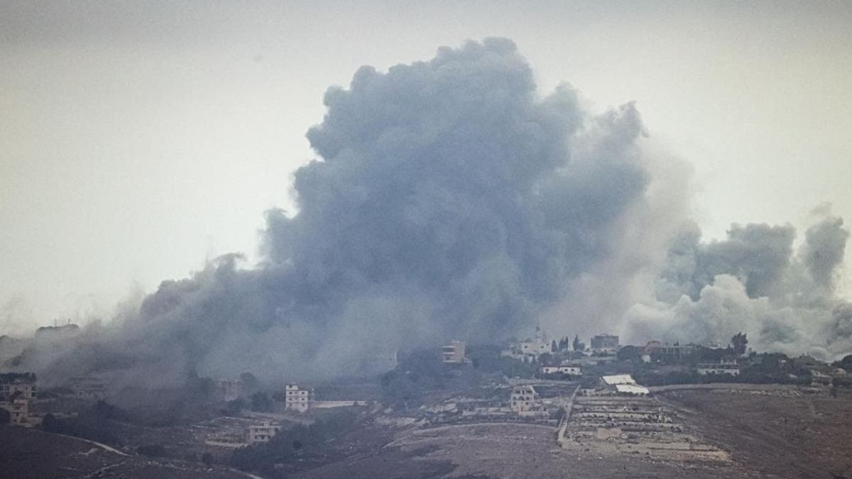 Bombardeos iraníes contra Israel.