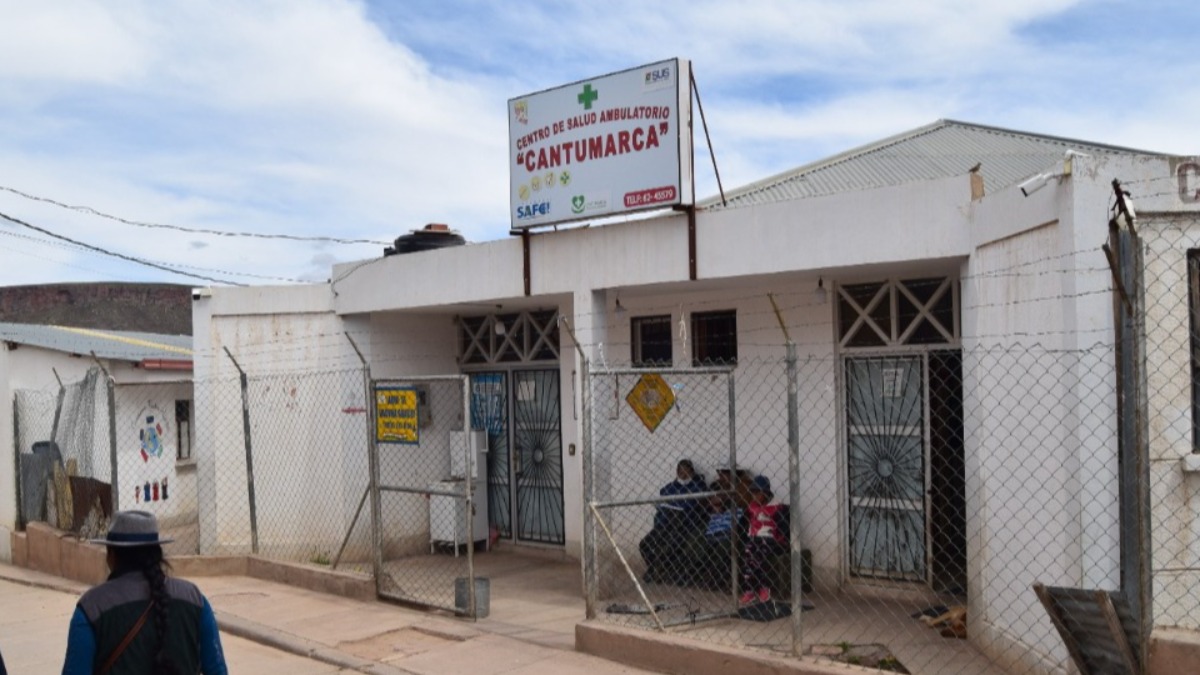 Centro de salud de Cantumarca. Foto: ANF