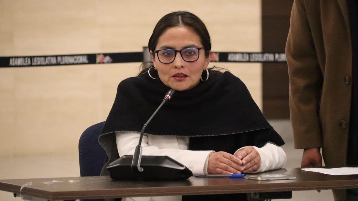 Claudia Castro, postulante a Fiscal General del Estado. Foto: Senado