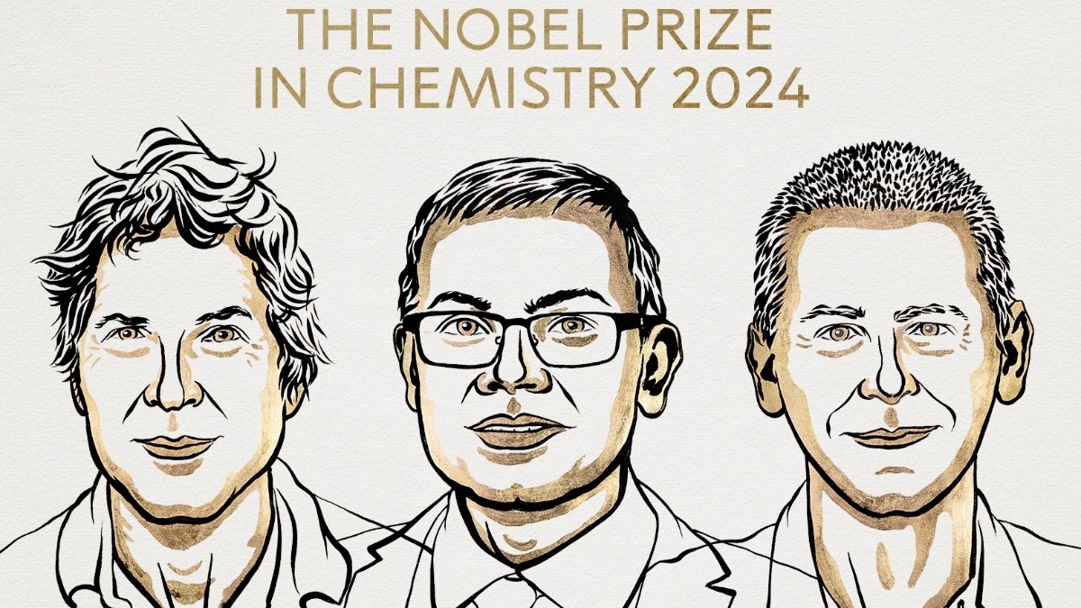 David Baker, Demis Hassabis y John M. Jumper, Premio Nobel de Química 2024