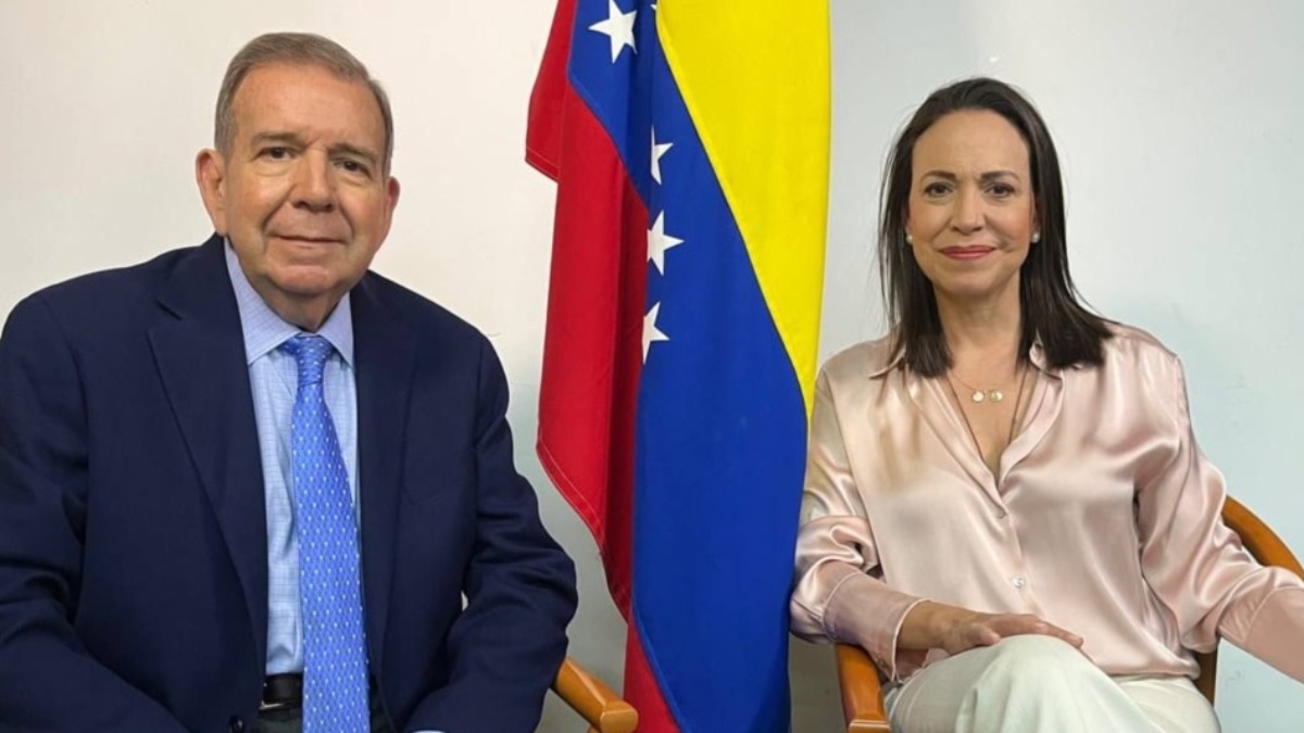 Edmundo González y María Corina Machado.