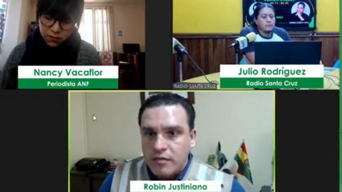 Entrevista al jefe nacional de Asuntos Jurídicos de la ABT, Robin Justiniano. Foto: Captura