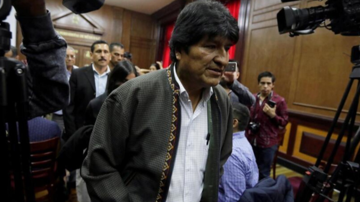 Evo Morales en Argentina. Foto: RFI