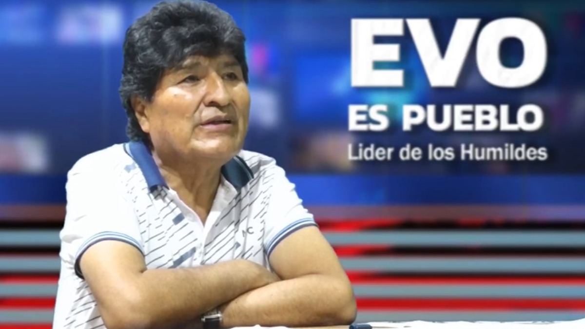 Expresidente Evo Morales. Foto: Captura