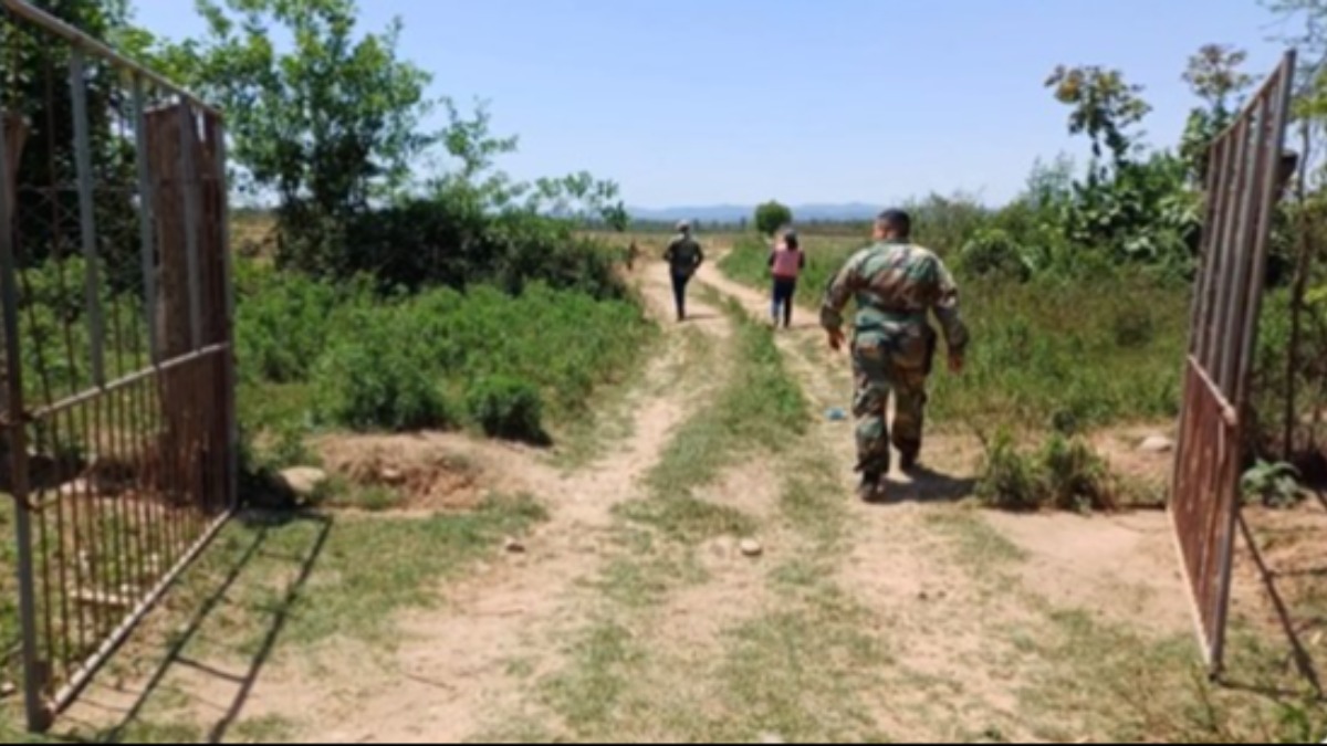 La Gendarmería Nacional de Argentina inspeccionó la frontera con Bolivia. Foto: Patricia Bullrich