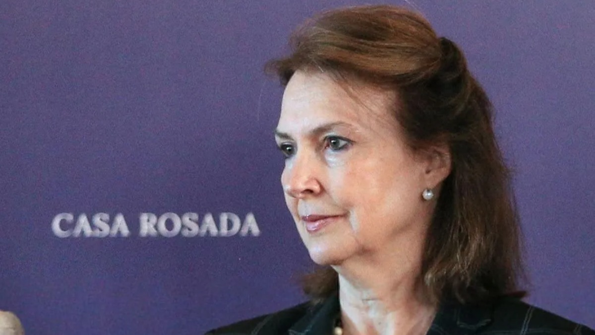 La ministra de Exteriores, Diana Mondino.