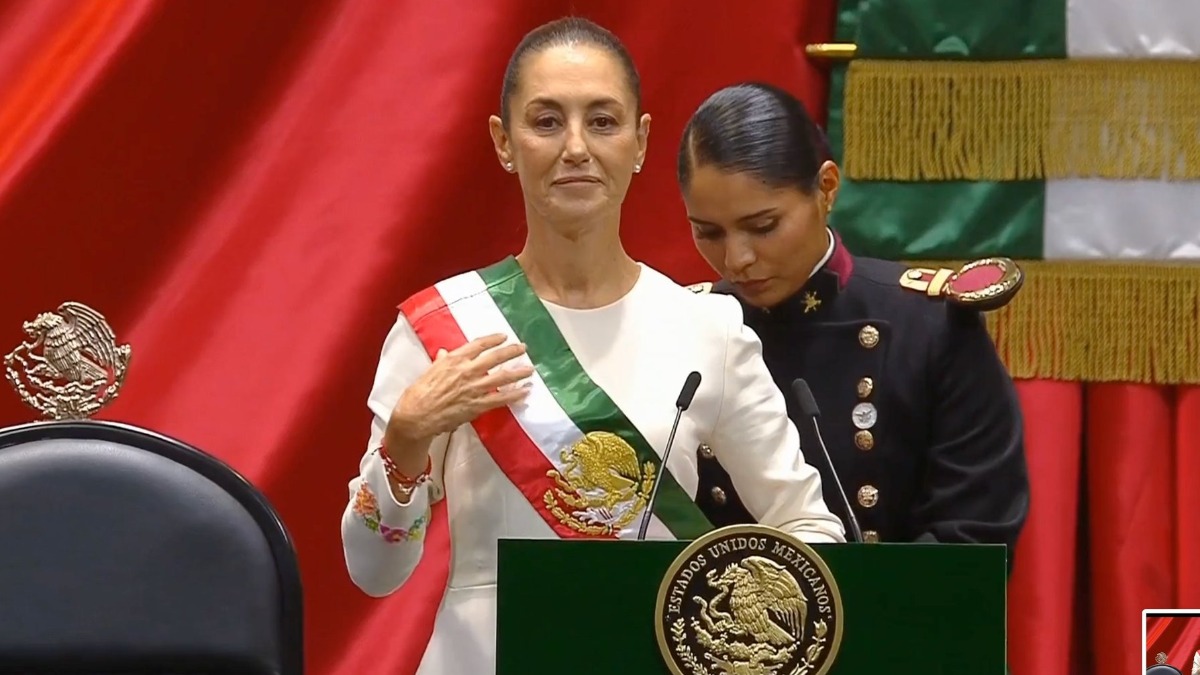 La nueva presidenta de México, Claudia Sheinbaum.