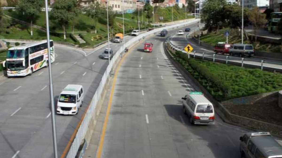 La principales vías de La Paz estarán bloqueadas por los transportistas. Foto: Internet