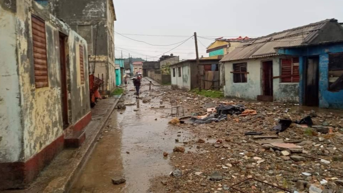 Los destrozos que dejó el huracán Óscar en Cuba.