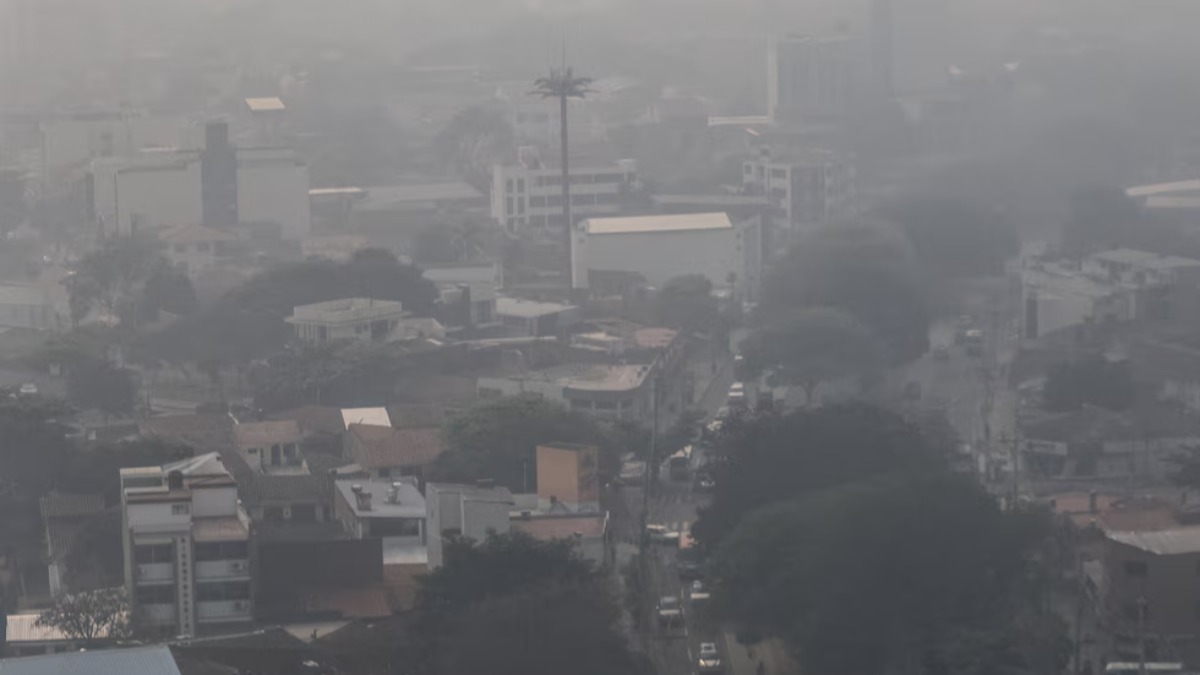 Santa Cruz en una de las jornadas con mayor contaminación del aire