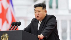 El líder de Corea del Norte, Kim Jong Un.