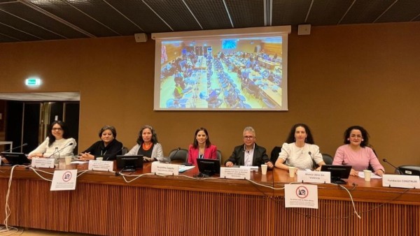 Coalición Nacional de Organizaciones de la Sociedad Civil sobre los Derechos Humanos para el Examen Periódico Universal (EPU) de Bolivia . Foto: Unitas