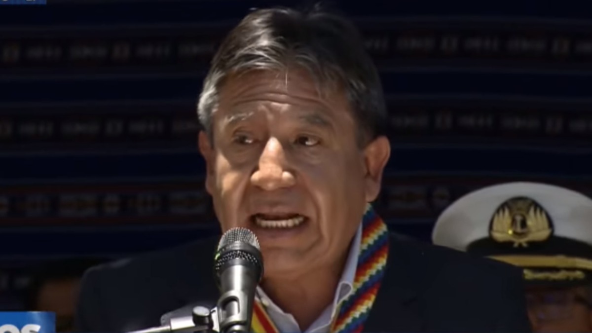 David Choquehuanca, vicepresidente de Bolivia