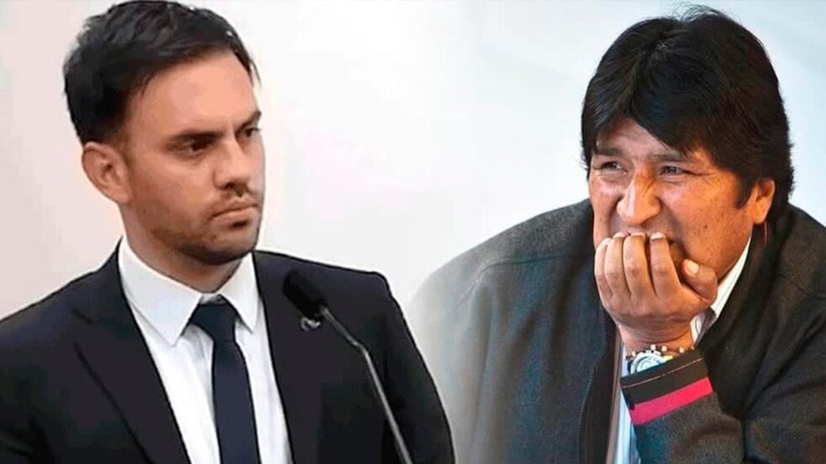 Eduardo Del Castillo y Evo Morales. Foto: Composición Opinión