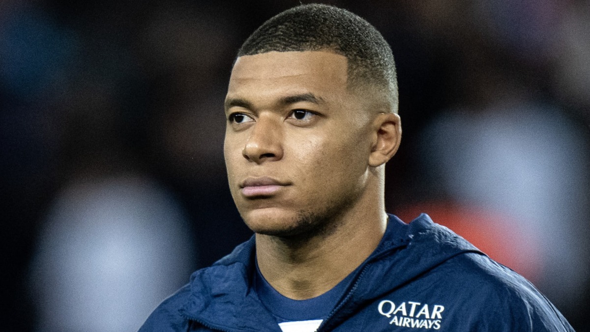 El delantero del Real Madrid, Kylian Mbappé.