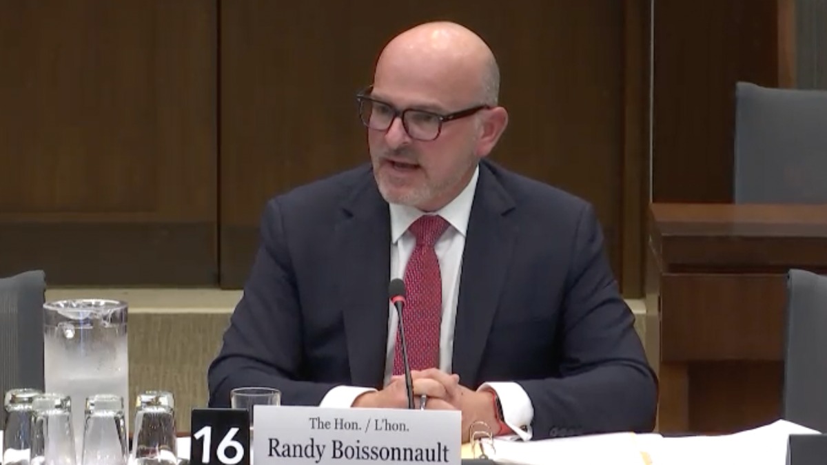 El ministro de Empleo de Canadá, Randy Boissonnault.