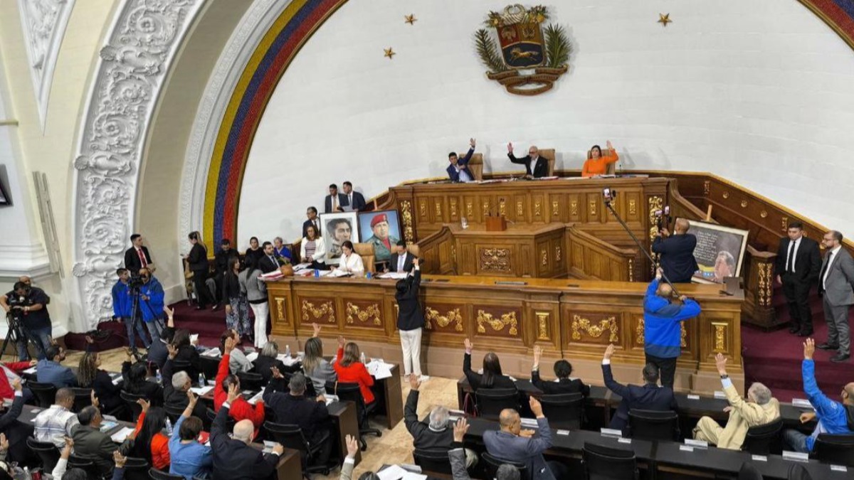 El parlamento venezolano.