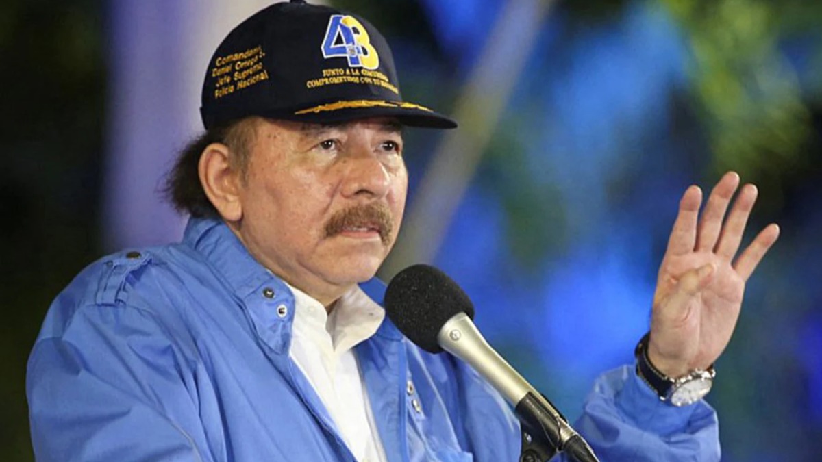 El presidente de Nicaragua, Daniel Ortega.