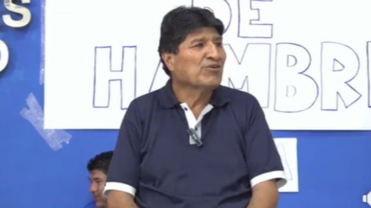 Jefe del MAS, Evo Morales. Foto: captura