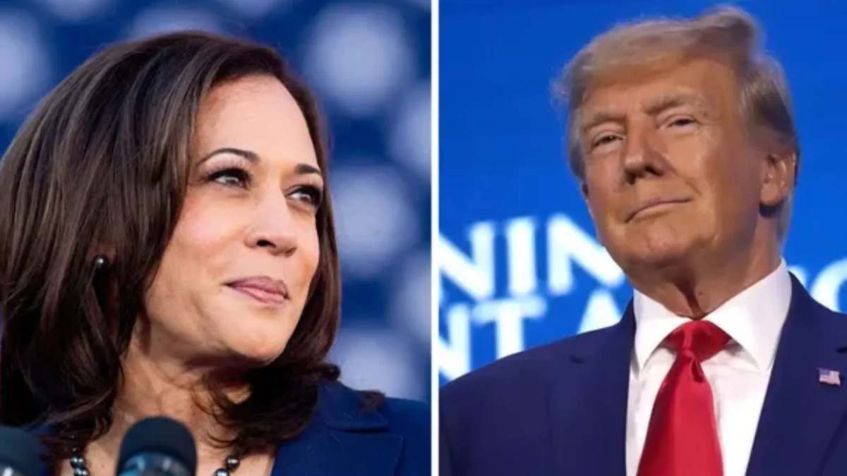 Los candidatos presidenciales Kamala Harris y Donald Trump