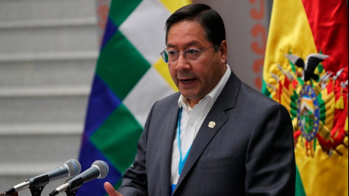 Luis Arce, presidente de Bolivia. Foto: ANF