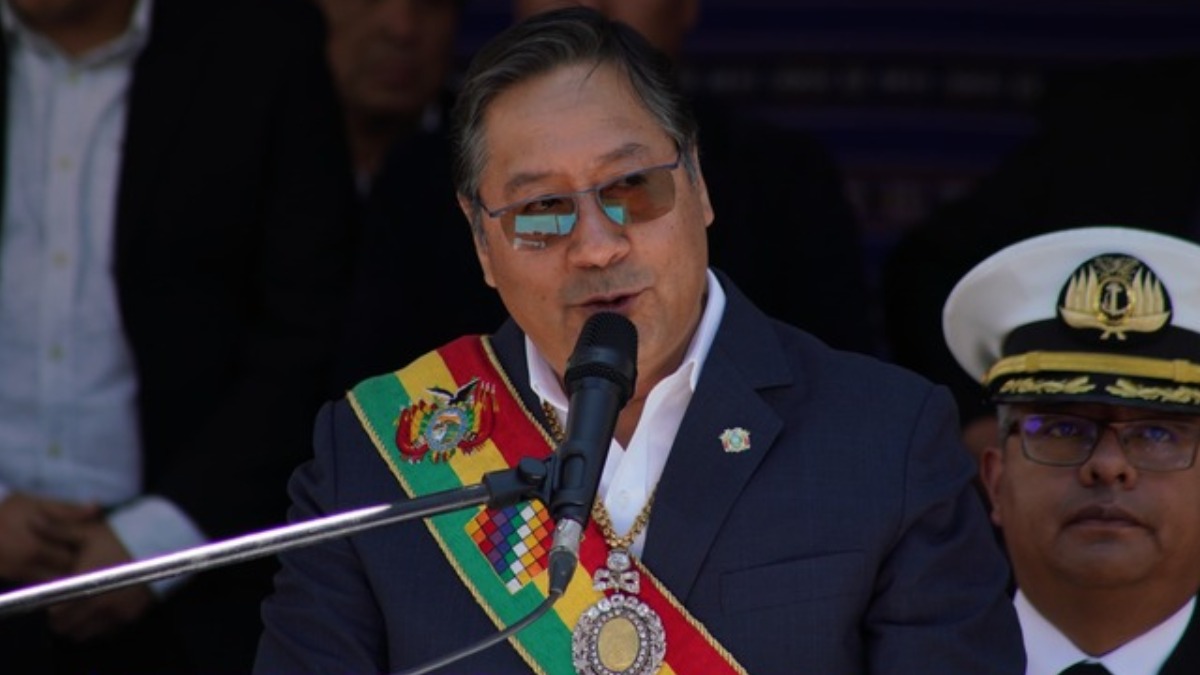 Luis Arce, presidente de Bolivia. Foto: Presidencia