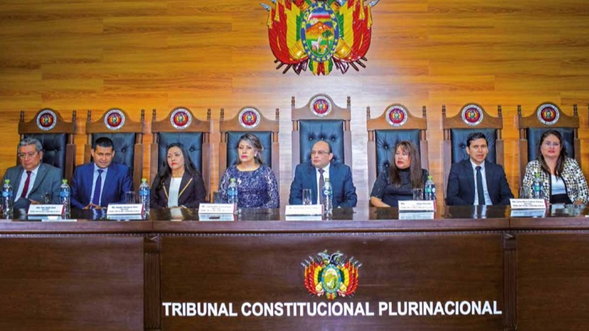 Tribunal Constitucional Plurinacional. Foto: internet