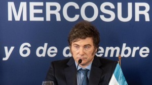 Milei describe el Mercosur como una 