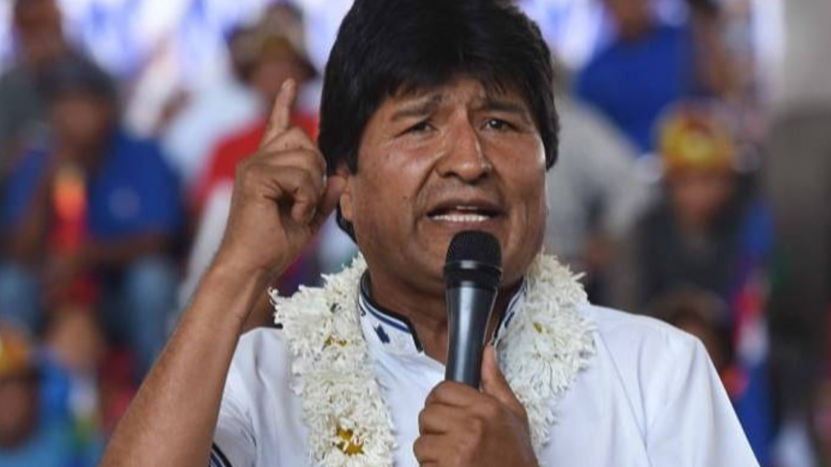 El expresidente Evo Morales (ABI)