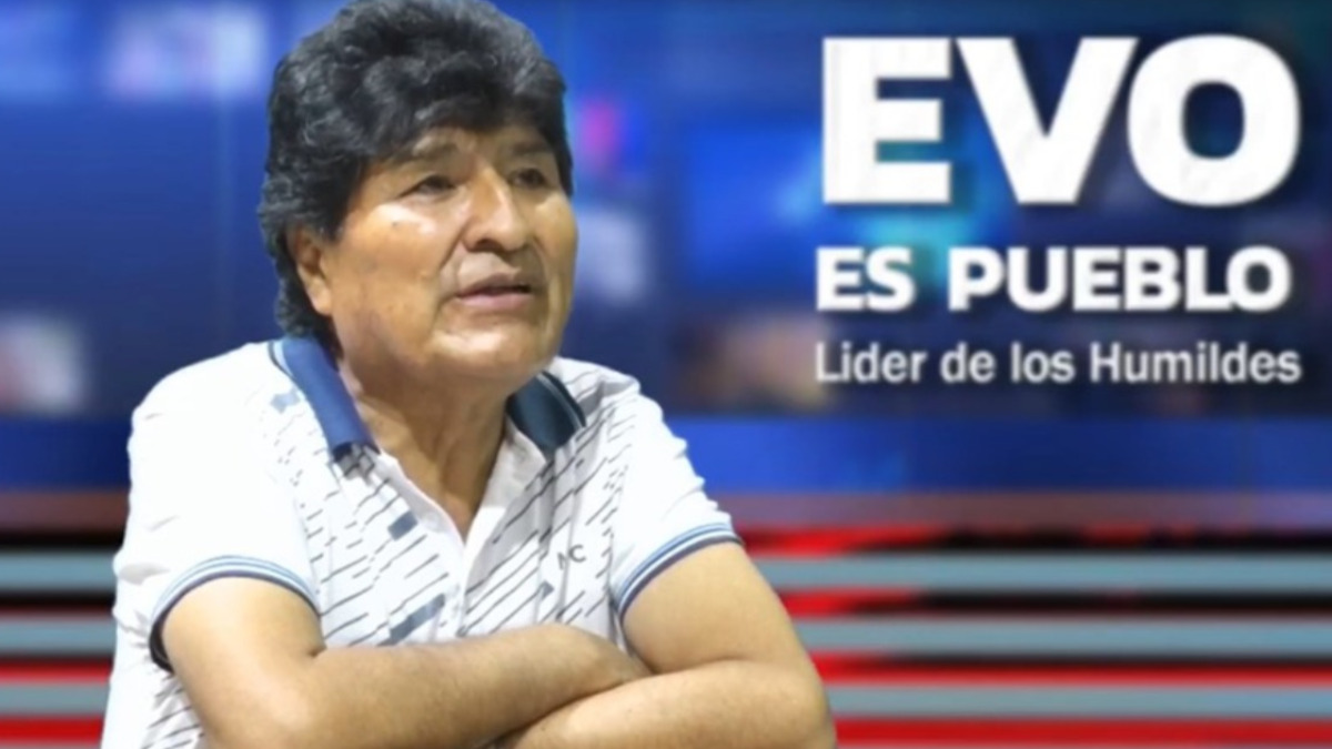 El expresidente Evo Morales. Foto: captura ANF